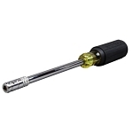 Klein  Slide Drive  65129 2-in-1 Heavy Duty Multi-Nutdriver, 1/4 in, 5/16 in, Hex Shank, Cushion Grip Handle