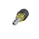 Klein  Slide Drive  65131 2-in-1 Heavy Duty Unique Multi-Nutdriver, 1/4 in, 5/16 in, Hex Shank, Cushion Grip Handle