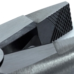 Klein  D213-9NE High Leverage New England Nose Side Cutting Plier, 1.594 in L x 1.25 in W X 0.625 in THK Steel Jaw, Crosshatch Knurled Jaw Surface, 9.33 in OAL