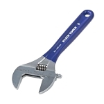 Klein  D509-8 Extra Wide Adjustable Wrench, 1-1/2 in, Polished Chrome, 8-1/2 in OAL, Hardened Steel Body