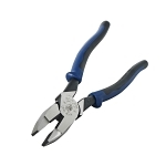 Klein  Journeyman  J213-9NE Adjustable High Leverage New England Nose Side Cutting Plier, 1.594 in L x 1.25 in W x 0.625 in THK Jaw Tool Steel Jaw, Flush Cut, 9.55 in OAL