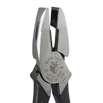 Klein  Journeyman  J213-9NE Adjustable High Leverage New England Nose Side Cutting Plier, 1.594 in L x 1.25 in W x 0.625 in THK Jaw Tool Steel Jaw, Flush Cut, 9.55 in OAL