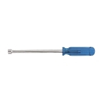 Klein  S126 Individual Nutdriver, 3/8 in, Hex Shank, Blue, ANSI/ASME Specified, Nickel Polished Chrome