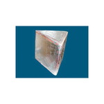 M&M 800DBTR614 Triangle Duct Board With 1-1/2 in Insulation, 14 in L x 1-1/2 in THK, Metal