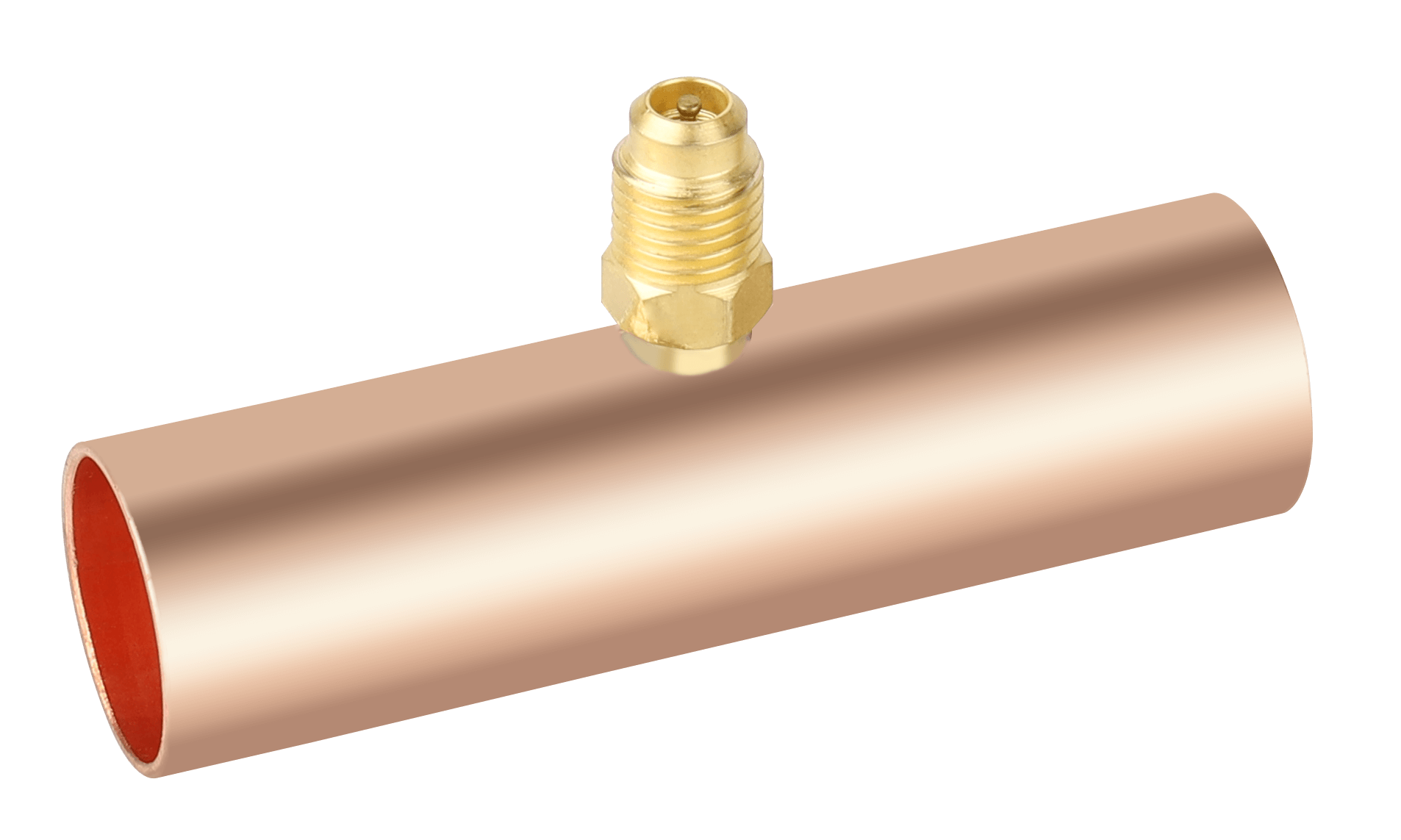 NAVAC F1008 Slip Fit Copper Braze Tee 7/8" ODS