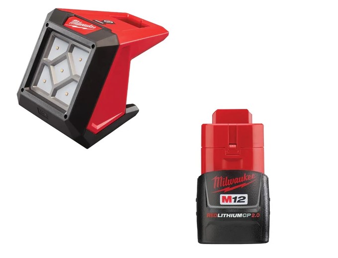 Milwaukee M12 ROVER  Mounting Flood Light