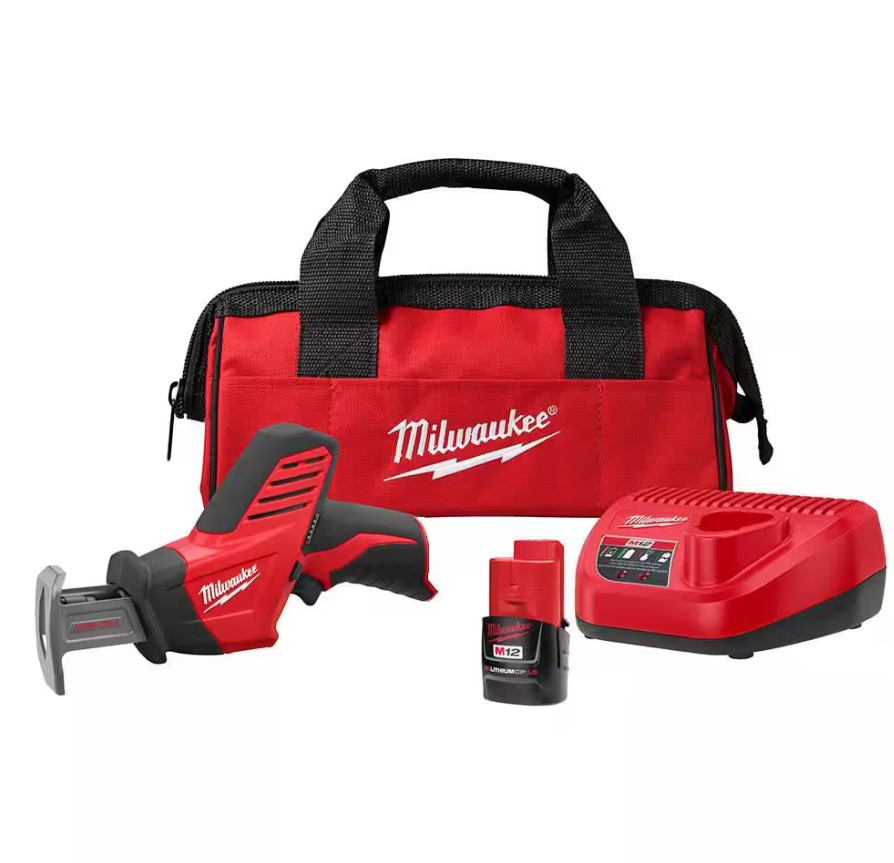 Milwaukee M12 HACKZALL Recip Saw Kit