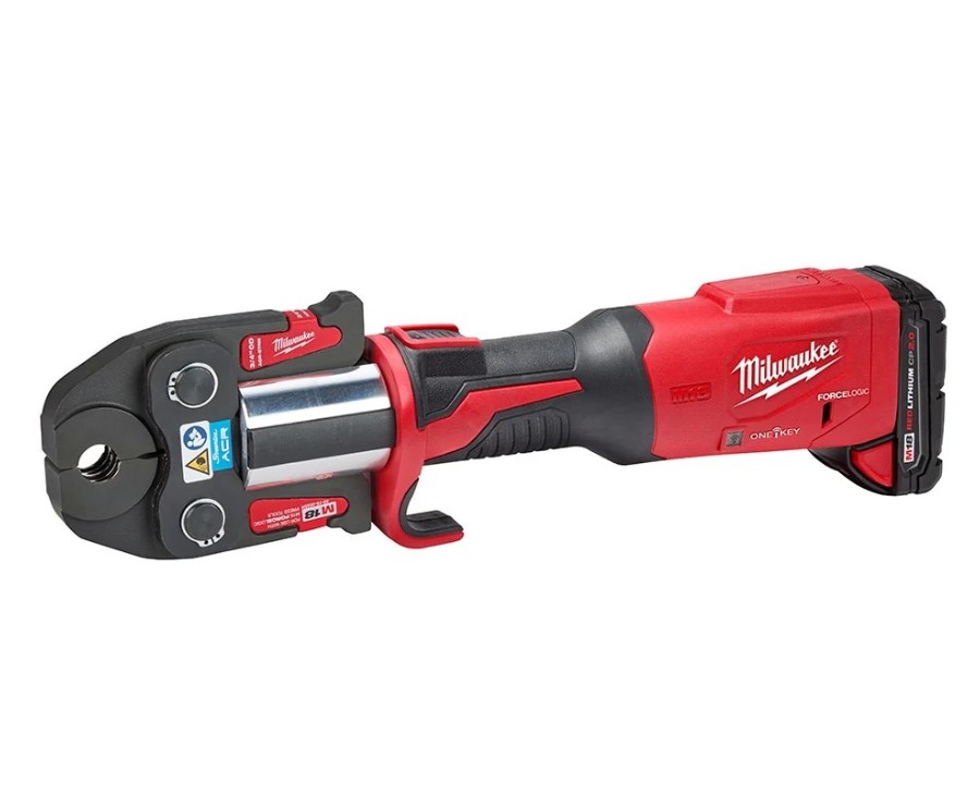 Milwaukee M18 FORCE LOGIC Press Tool Kit with ONE-KEY with 1/4"-7/8" Streamline ACR Jaws