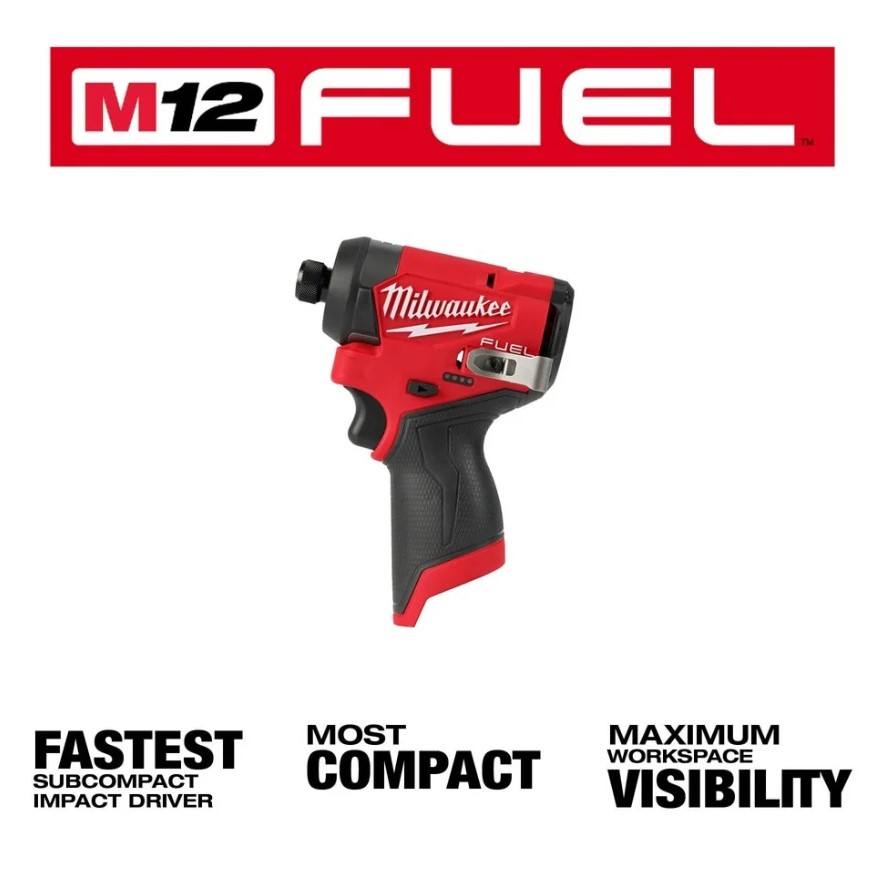 Milwaukee M12 FUEL 1/4" Hex Impact Driver
