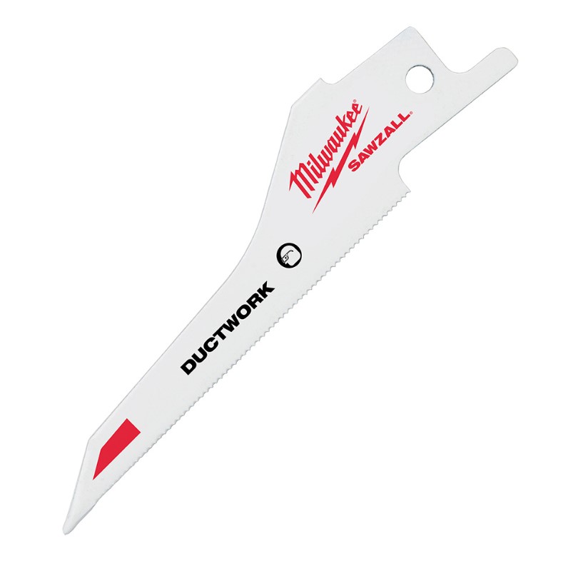 Milwaukee SAWZALL 48-00-1630 Ductwork Blade, 3-1/3", Pack of 5