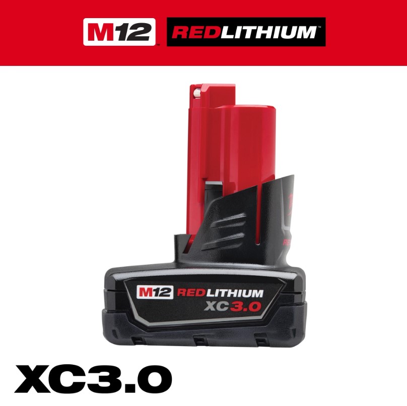 Milwaukee 48-22-2402 M12 XC High Capacity REDLITHIUM Battery