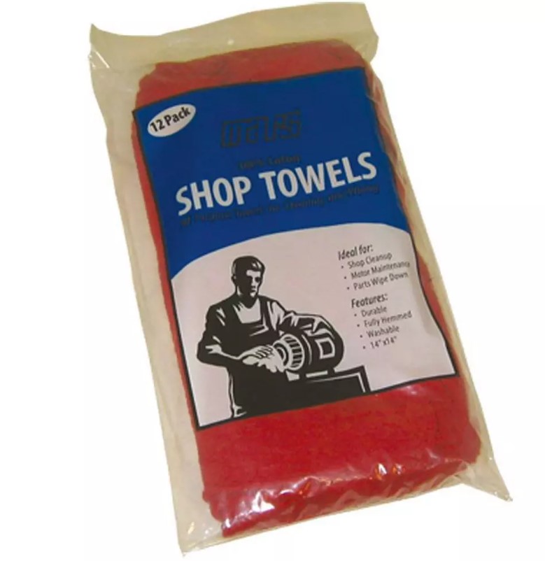 Mars - RED SHOP TOWEL 12PK